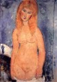 rubia desnuda 1917 Amedeo Modigliani